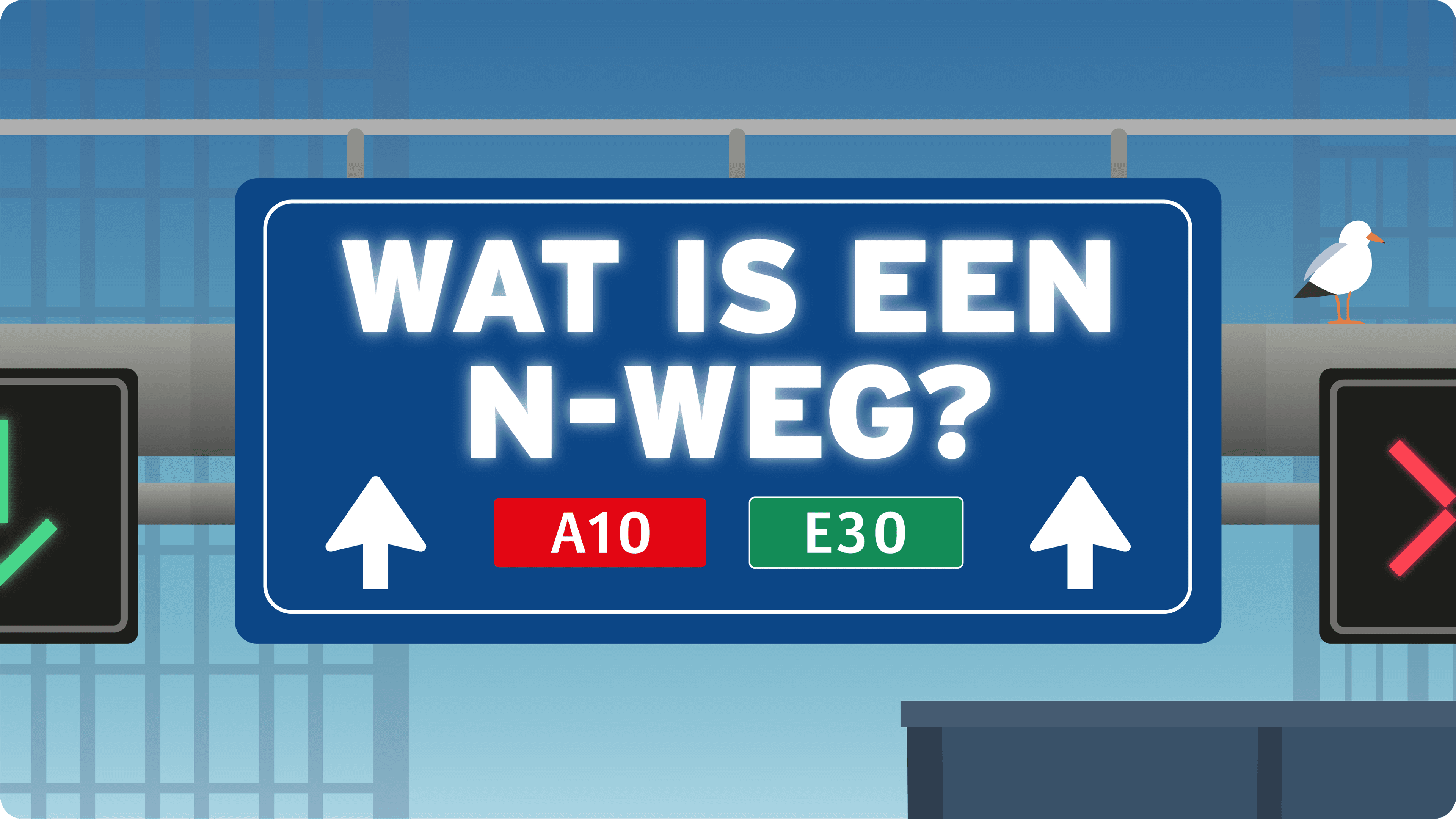 Wat is een N-weg en hoe herken je het?